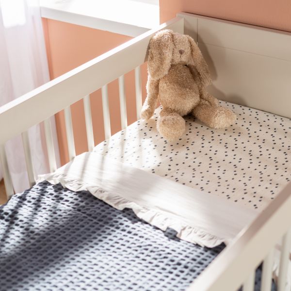 Europe Baby Vittoria III Babykamer Oatmeal | Bed 60 x 120 cm + Commode