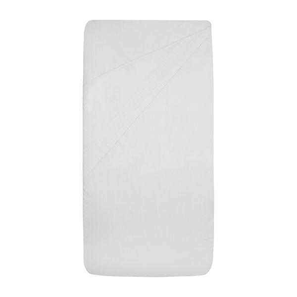 Witlof For Kids Plooien Tuck-Inn Ledikantlaken - 60 x 120 cm - Wit