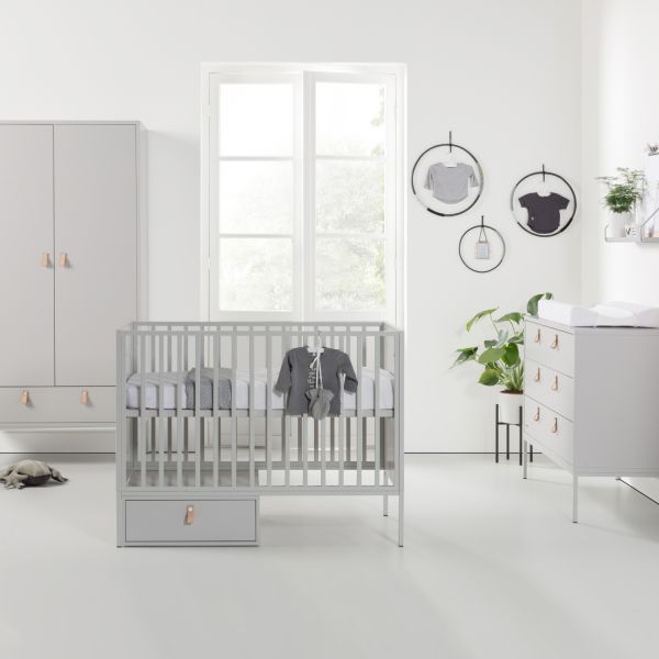 Kidsmill Amy Babybed 60 x 120 cm incl. Ladeblok
