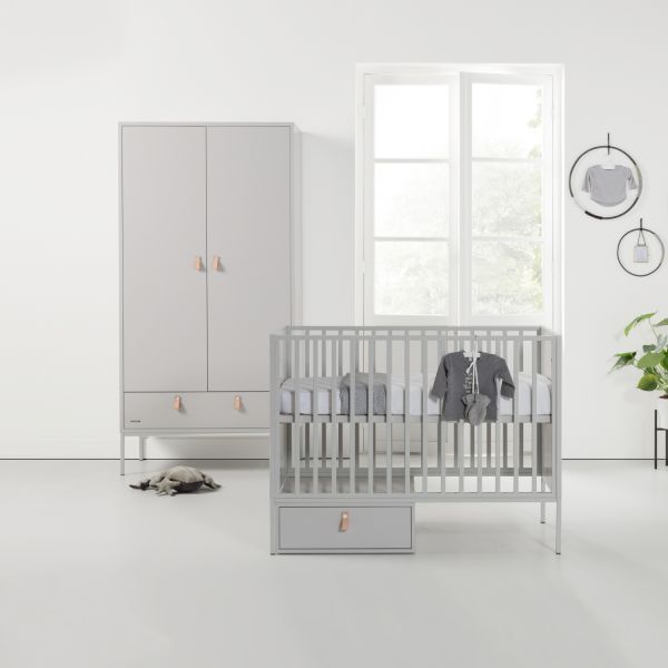 Kidsmill Amy Babybed 60 x 120 cm incl. Ladeblok