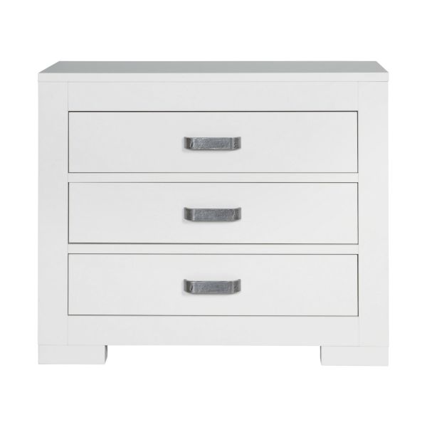 Kidsmill Brent Babykamer Wit | Bed 60 x 120 cm + Commode