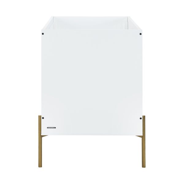 Kidsmill Boutique Babybed Wit / Brass 60 x 120 cm
