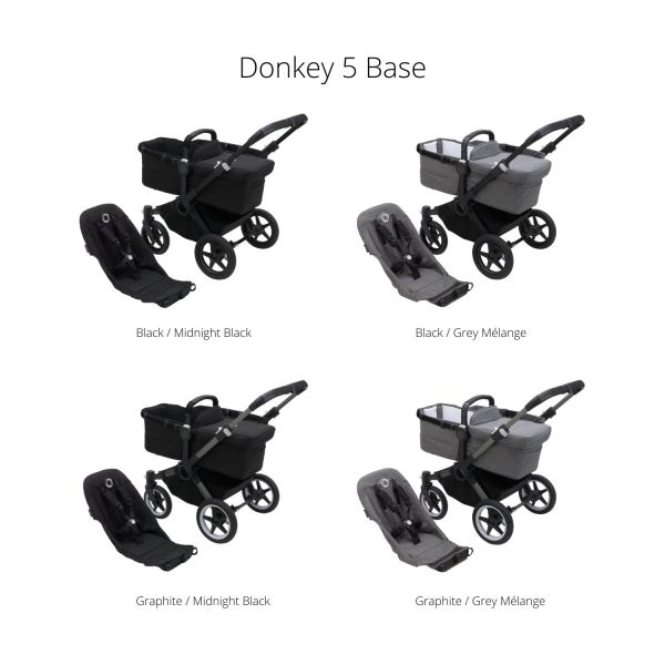 Bugaboo Donkey 5 Duo Kinderwagen 2-in-1 Mix & Match