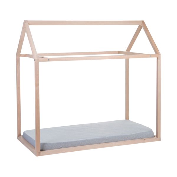 Childhome Huis Bedframe Naturel 70 x 140 cm