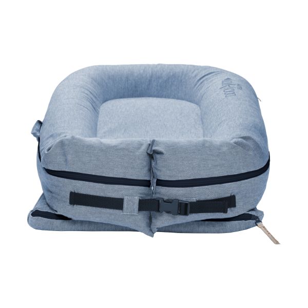 DockATot Deluxe+ Babynestje Indigo Chambray