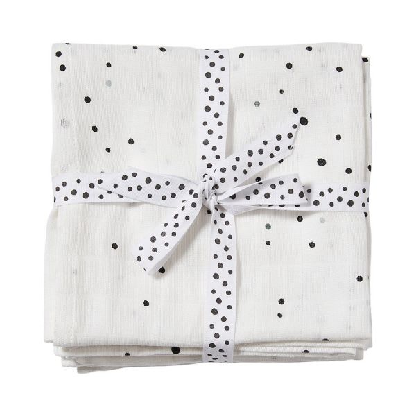 Done By Deer Dreamy Dots Wikkeldoek White 2 Stuks