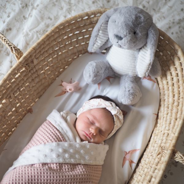 Flow Amsterdam Milo The Rabbit Hartslagknuffel Grey