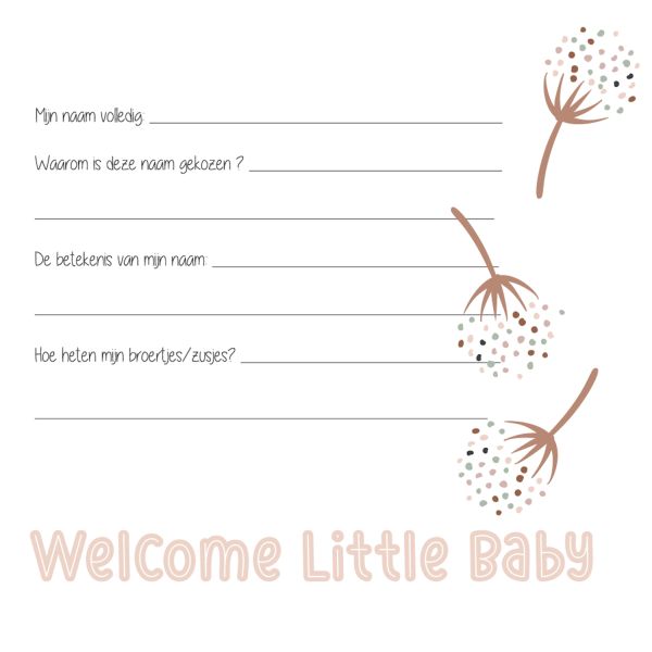 JEP! Kids Babyboek Vierkant Zachtgroen
