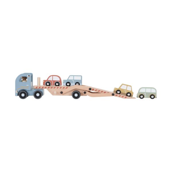 Little Dutch Houten Truck Met Oplegger