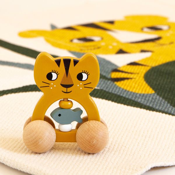 Roommate Tiger Houten Rammelaar