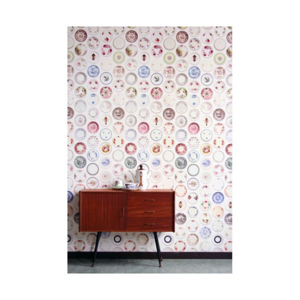 Studio Ditte Behang Porselein Multi