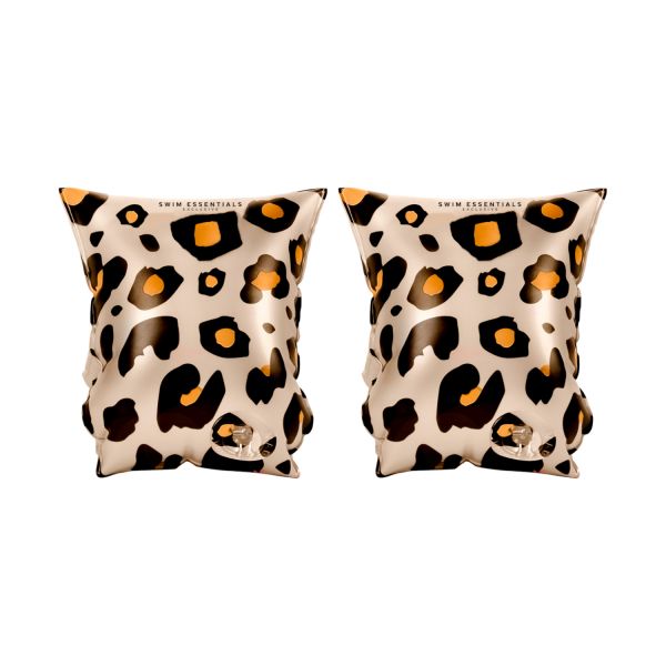 Swim Essentials Panter Zwembandjes Beige 0-24 Mnd