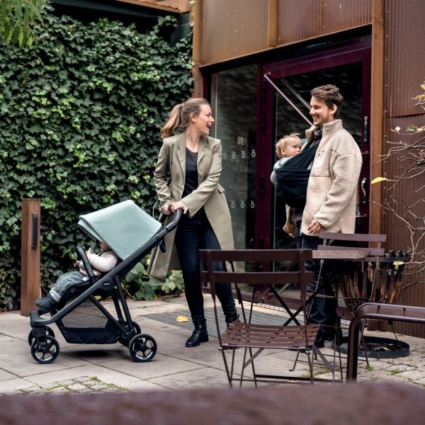 Thule Shine Kinderwagen 2-in-1 Black / Alaska Blue