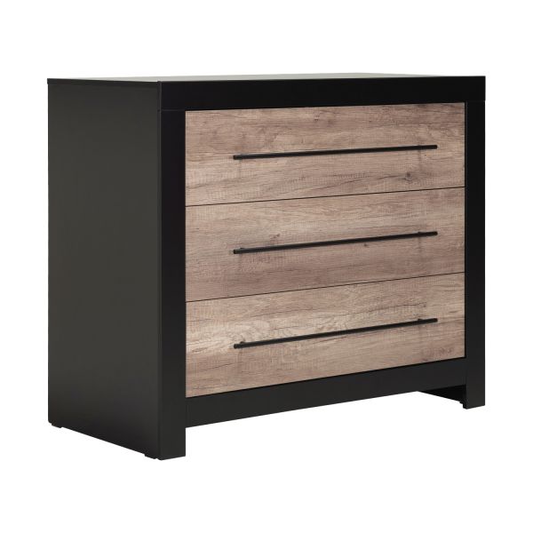 Europe Baby Vittoria Commode Zwart / Oldwood