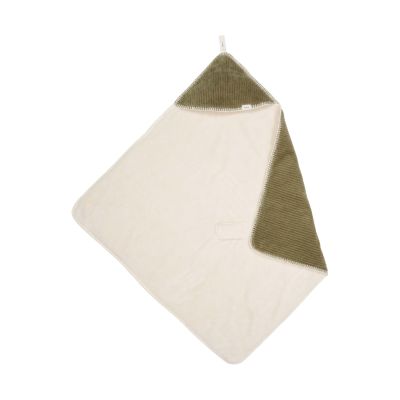 Koeka Omslagdoek - Teddy Vik - Moss - 100 x 100 cm