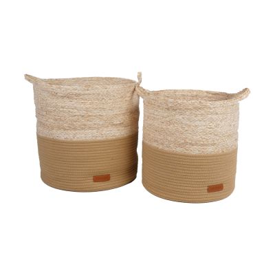 KidsDepot Kuno Mand - Set Van 2 - Natural/Oker