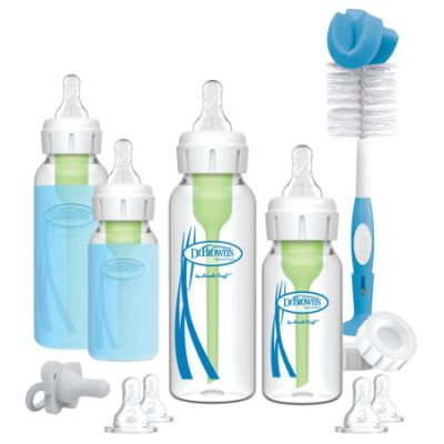 Dr. Brown&#039;s Standaard halsfles Giftset - Glas