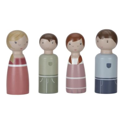Little Dutch Aanvulset Poppenhuis - Familie Rosa