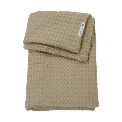 Meyco Wafel Teddy Wiegdeken - 75 x 100 cm