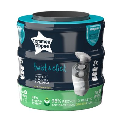 Tommee Tippee Navulling - Twist &amp; Click - 3-Pack