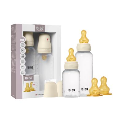 Bibs Grow and Flow Flessenset - 150 ml/270 ml - Latex - Ivory