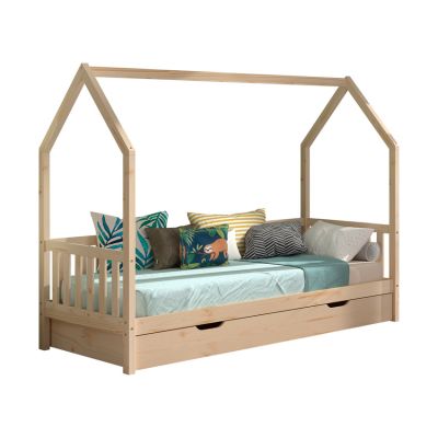 Vipack Huisbed - Cabane - 90x200 cm - Met Bedlade