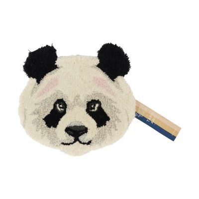 Doing Goods Plumpy Panda Head Rug - Off White