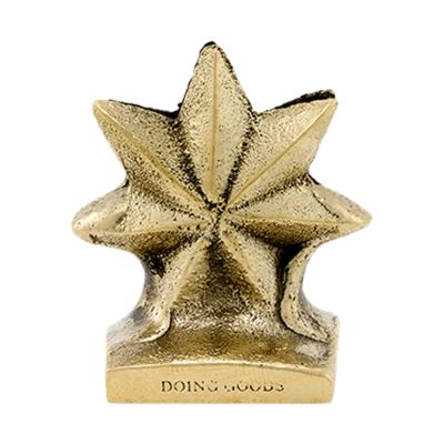 Doing Goods Oda Star Card Holder - Gold Matt