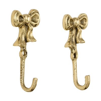 Doing Goods Bowie Bow Hook Set - Gold Shiny