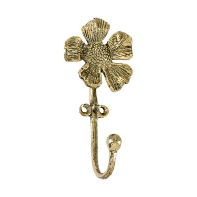 Doing Goods Cherry Blossom Hook - Gold Shiny