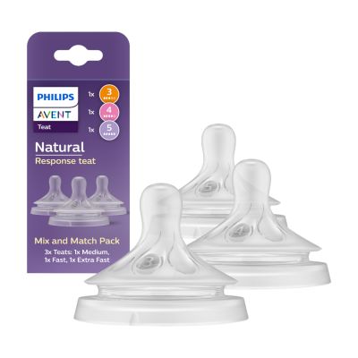 Philips Avent Natural Response Speen – Mix &amp; Match – 3 stuks – Flow 3/4/5