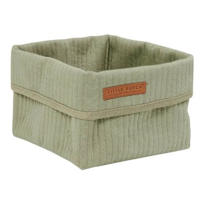 Little Dutch Commodemandje Klein - Pure Olive - 15x15x15 cm