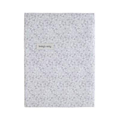 Ledikantlaken Flower - Nordic Blue - 120 x 150 cm