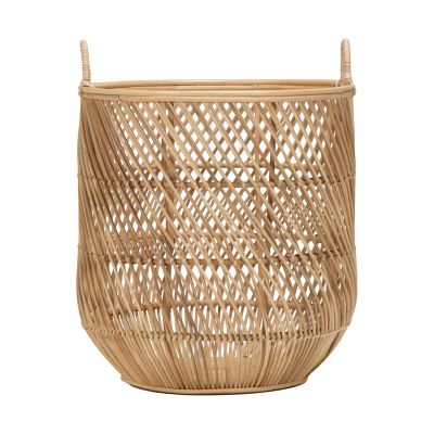 Babypark Exclusief Mand Rond - Groot - Naturel