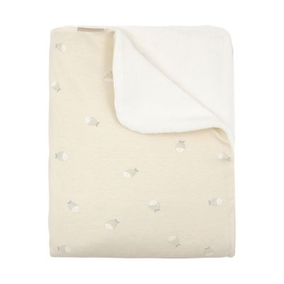 Bamboom Wiegdeken - Jersey Print - Fishes