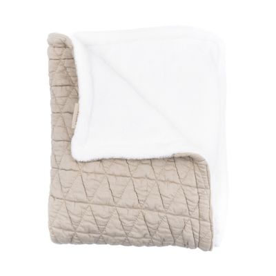 Bamboom Wrinkled Ledikantdeken - Grijs