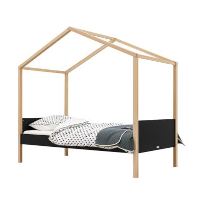 Bopita Liam Huisbed Mat Zwart / Naturel 90 x 200 cm