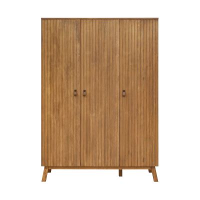 Bopita Senna Kledingkast 3-Deurs - Rose / Wood
