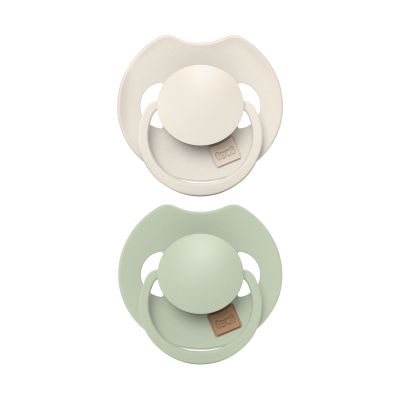 Difrax Dynamic Lovi Prime Fopspeen - 0-6mnd - 2st. - Coconut/Pistachio