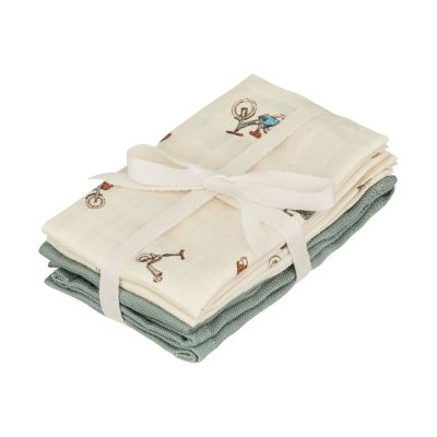 Cam Cam Copenhagen Bicycles Washand 4 Stuks