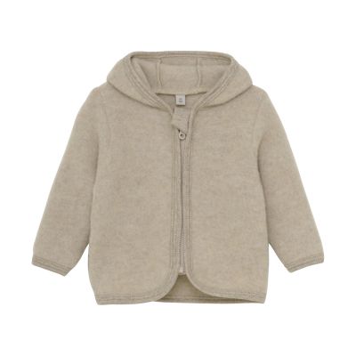 Enfant Huttelihut - Jasje Wool Fleece - Camel Melange