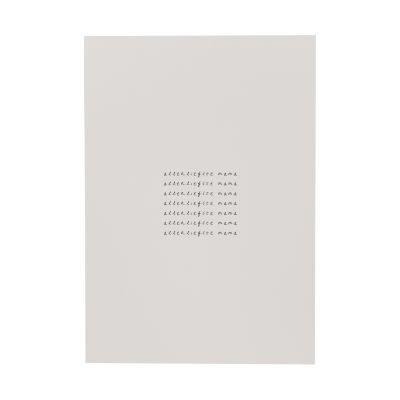 Ikpakjein Poster A4 - Allerliefste Mama