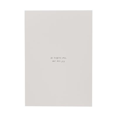 Ikpakjein Poster A4 - De Liefste Oma, dat Ben Jij