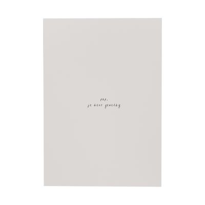 Ikpakjein Poster A4 - Pap, Je Bent Geweldig