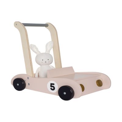 Jabadabado Loopwagen - Hout - Roze