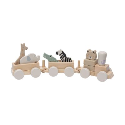 Jollein Jungle Jambo Speelgoedtrein - Hout