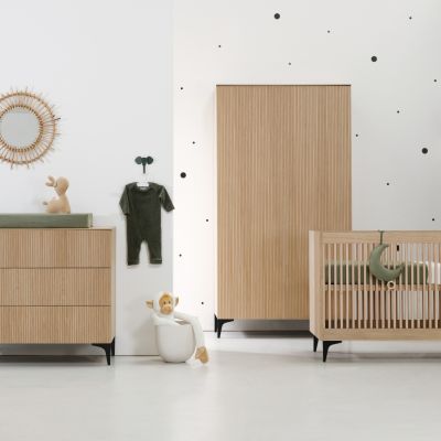 Kidsmill Levi Babykamer Naturel Eiken Incl. Rechte poten