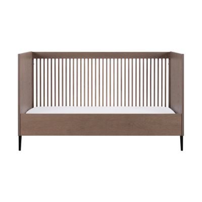 Kidsmill Levi Ledikant 70x140 cm - Ronde Poot - Walnoot