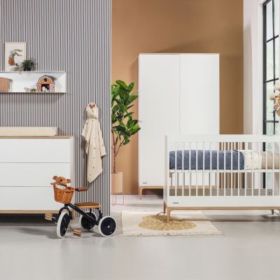 Kidsmill Intense II Babykamer Mat Wit / Eiken