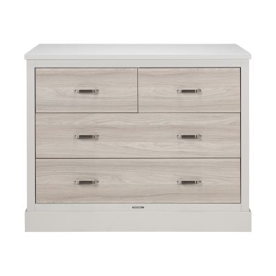 Kidsmill Newport Babykamer Incl. RVS Grepen - Oatmeal / Eiken
